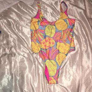 High leg chubbies swimsuit